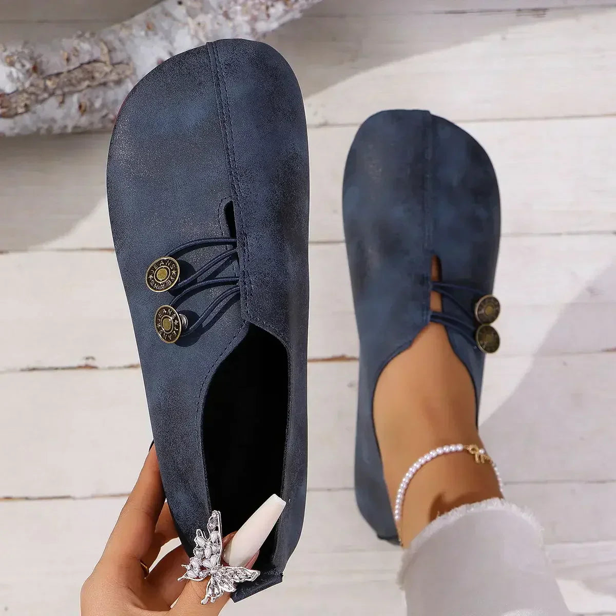Jaimy | Soft Suede Women's Loafers